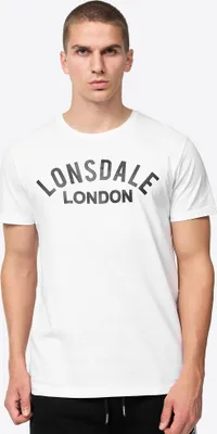 Produktbild von Herren T-Shirt normale Passform BRADFIELD White M Lonsdale