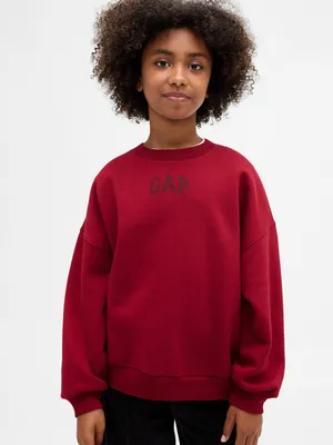 Produktbild von GAP Oversize-Sweatshirt für Kinder mit Logo im Vintage-Stil XS