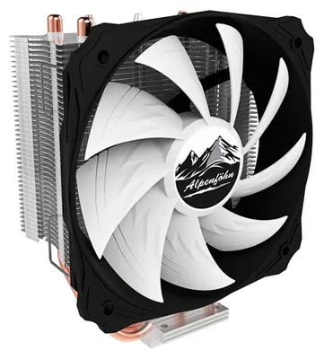 Produktbild von Alpenföhn Ben Nevis, Kühler, 12 cm, 400 RPM, 1600 RPM, 95,14 m³/h, Schwarz, Kupfer, Silber, Weiß