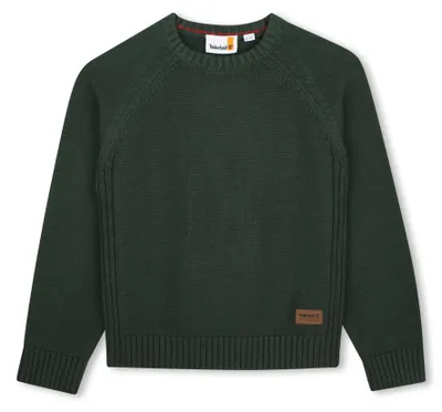 Obrázek produktu pro Pletený svetr Timberland, chlapecký model, modrá barva, velikost pro 14 let