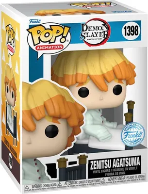 Obrázek produktu pro Demon Slayer Funko POP! Animovaná vinylová figurka Zenitsu v posteli (1398)
