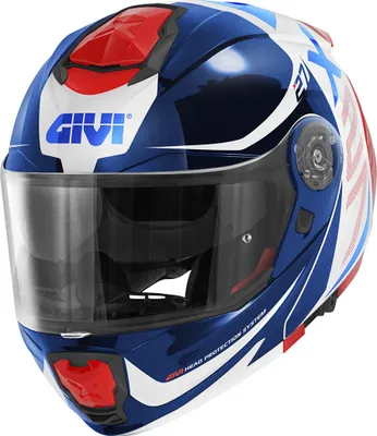 Immagine prodotto di Casco modulare GIVI X27 Dimension Bianco Blu Rosso Taglia XS