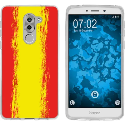 Produktbild von PhoneNatic Case kompatibel mit Huawei Honor 6x Silikon-Hülle WM Spanien M11