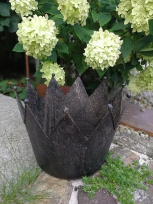 Produktbild von Vintage Pflanzkrone Mina, 22 cm