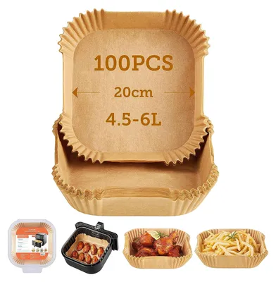 Obrázok produktu pre Cosori KOSA0005EUN, Pijavý papier, Cosori, Cosori Chef Edition fryers, Prírodný, Papája, 200 mm