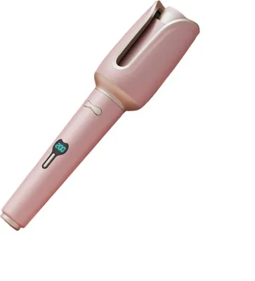 Image de INF Fer à boucler automatique - 32mm Céramique Rotatif Température Réglable Rose