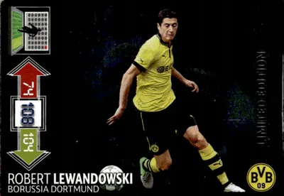Produktbild von Borussia Lewandowski Limited Edition 2012/13 Champions League Panini Card