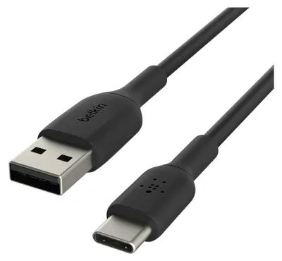 Image de Belkin CAB001BT0MBK câble USB 0,15 m USB A USB C Noir