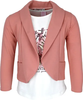 Produktbild von Babes & Binkies Blazer rosa - Farbe: Rosa - Blazer - Kinder - Größe: 158/164