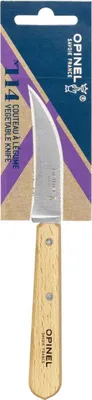 Obrázok produktu pre Opinel N°115, Zelenina, Rovná škrabka, Nerezová oceľ, Drevo, Drevo