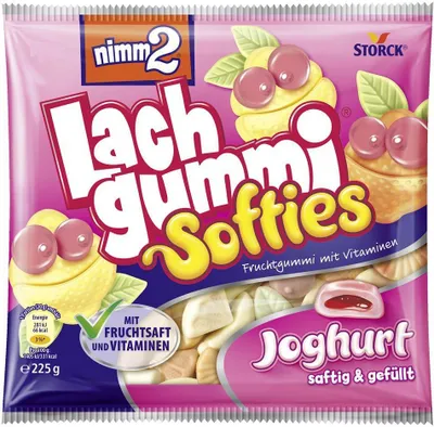 Produktbild von Nimm2 Lachgummi Softies Joghurt, 225g