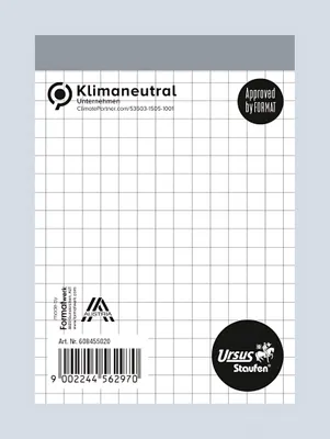 Produktbild von Staufen Notizblock A7 kariert 50Bl 70g/qm Style kariert ohne Deckblatt