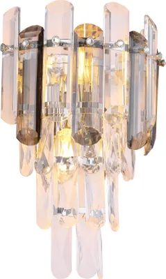 Produktbild von Globo Lighting Wandleuchte Metall verchromt, 2x E14