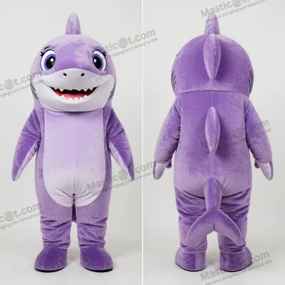 Produktbild von Lavendel-Plüschfreundlicher MASTICOT Hai-Maskottchen