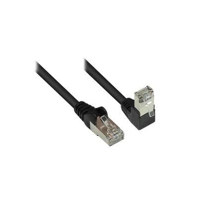 Zdjęcie produktu dla Alcasa 806W-010S, 1 m, Cat6, S/FTP (S-STP), RJ-45, RJ-45, Czarny