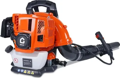 Zdjęcie produktu dla Dmuchawa do liści, silnik 52CC, prędkość powietrza 270 MPH, pomarańczowa