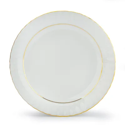 Produktbild von TELLER 21 cm Porzellan Dessertteller Frühstückteller Speiseteller Essteller Weiß