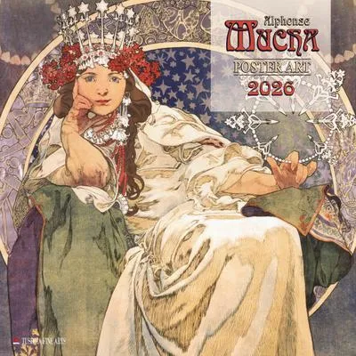 Produktbild von Alphonse Mucha - Poster Art 2026
