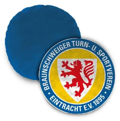 Produktbild von Eintracht Braunschweig Kissen Logo rund