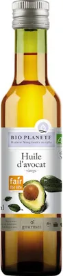 OLEJ Z MIĄŻSZU AWOKADO TŁOCZONY NA ZIMNO BIO 250 ml - BIO PLANETE