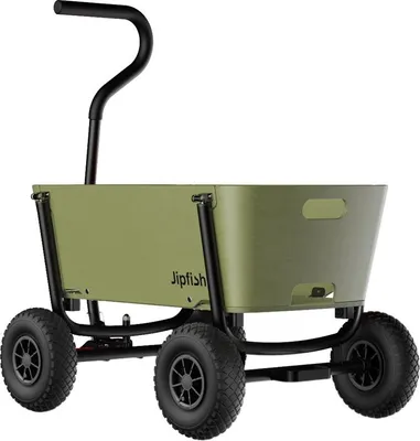 Produktbild von Jipfish Faltbarer Bollerwagen - Sturdy Green | Jipfish