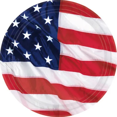 Produktbild von 8 American Dream Pappteller 26cm