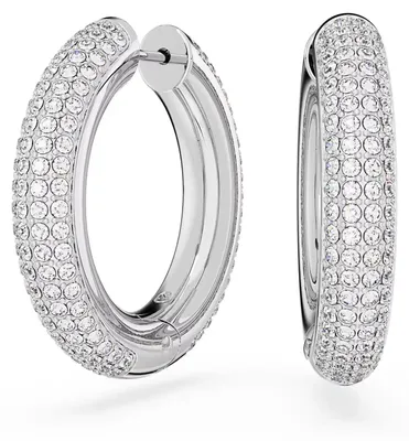 Produktbild von SWAROVSKI Damen Ohrringe Kreolen Weiß DEXTERA 5651392