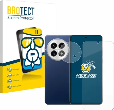 Produktbild von BROTECT Schutzglas für OnePlus 13 (Display+Kamera) Schutzfolie Panzer Folie Glas Display Schutz klar