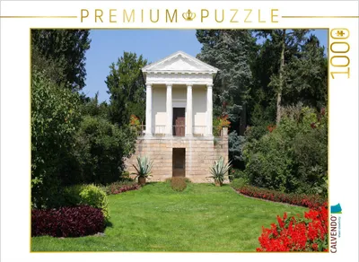 Produktbild von CALVENDO Puzzle Im Wörlitzer Park, Floratempel | 1000 Teile Lege-Größe 64x48cm Foto-Puzzle für glückliche Stunden