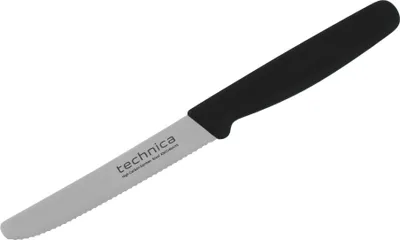 Produktbild von TECHNICA Universalmesser | 210 mm | Wellenschliff | Schwarz