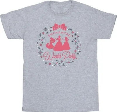 Produktbild von Disney - "Princess Winter Party" T-Shirt für Herren BI44330 (M) (Grau)