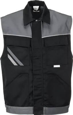 Produktbild von Planam Weste Highline Gr. L schwarz/schiefer/zink