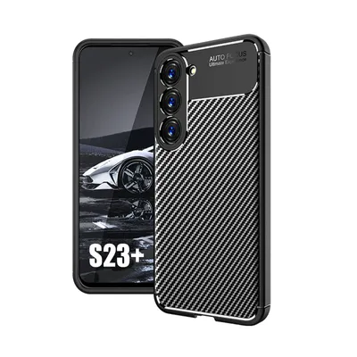 Produktbild von Hülle für Samsung Galaxy S23+ Handyhülle Handy Tasche Silikon Bumper TPU Case