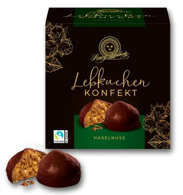 Obrázek produktu pro Lambertz perníkové cukrovinky s lískovými oříšky mini perníčky 175g
