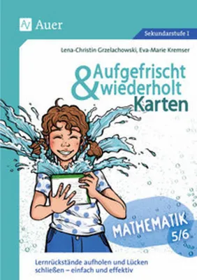Zdjęcie produktu dla Aufgefrischt-und-wiederholt-Karten Mathematik 5-6