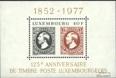 Produktbild von Briefmarken Luxemburg 1977 Mi Block10 (kompl.Ausg.) postfrisch Briefmarken