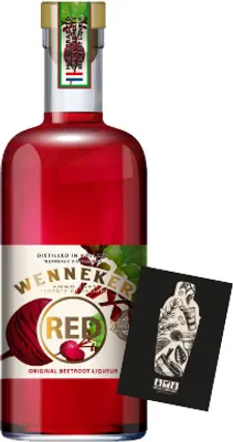 Produktbild von Wenneker RED Beetroot Liqueur 0,7 L (20% vol.) Gemüse Likör Rote Beete original beetroot liqueur distilled in Holland - [Enthält Sulfite]