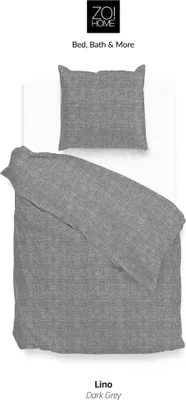Produktbild von Lino Bettwäsche 155 Dark Grey