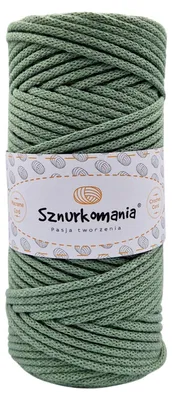 Produktbild von Baumwollkordel mit einem Kern 3mm 100m, Makrameegarn, Makrameekordel, Häkelkordel, Makrameekordel, Naturgarn, 3mm Kordel, geflochtene Baumwollkordel,