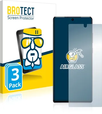 Produktbild von 3x BROTECT Schutzglas für Samsung Galaxy Note 20 Schutzfolie Panzer Folie Glas Display Schutz klar
