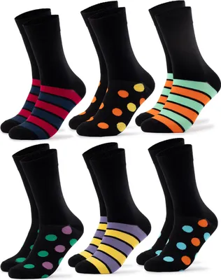 Produktbild von Occulto Herren Bunte Socken 6er Pack (Modell: Moritz)