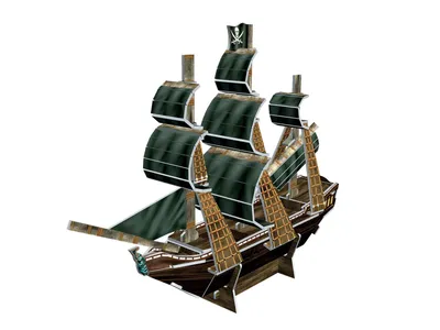 Obrázok produktu pre Revell - 3D puzzle - Pirtska lo (24 dielikov)