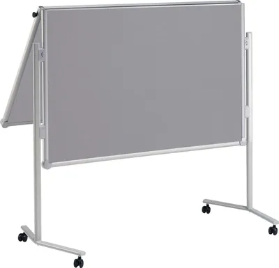 Produktbild von MAUL Moderationstafel MAULpro 150 x 120 cm mobil klappbar grau