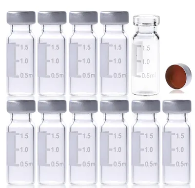 Crimp-Vials 2 ml, 11 mm, Borosilikatglas, 100 Stück