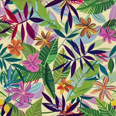 Image de OUTDOOR DECOSTOFFS OXFORD - Motif printemps I DX7459