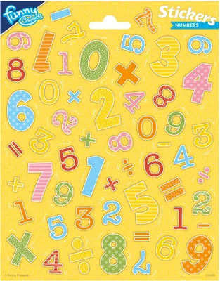 Image de Numéros des feuilles d'autocollants Totum