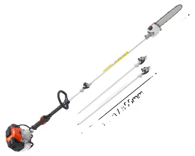 Obrázok produktu pre Benzínová motorová píla, dvojtaktný motor, nastaviteľný uhol rezu, 10 palcov, objem 43 cm³