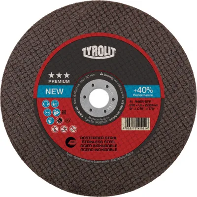 Immagine prodotto di Disco da taglio TYROLIT versione ad alte prestazioni PREMIUM*** EXTRA STRETTO, Ø disco: 178 mm