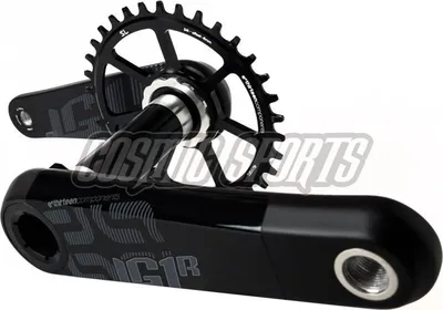 Obrázok produktu pre e*thirteen LG1 Race Carbon Kurbel, 165mm, 73mm, samovysúvací, čierny