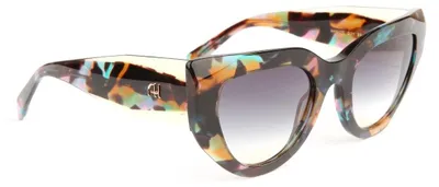 Produktbild von Ana Hickmann AH9425 Sonnenbrille Damen Azetat Braun 53-21-142